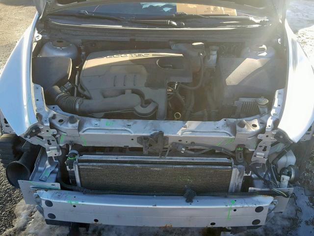 1G1ZC5E01AF200221 - 2010 CHEVROLET MALIBU 1LT SILVER photo 7