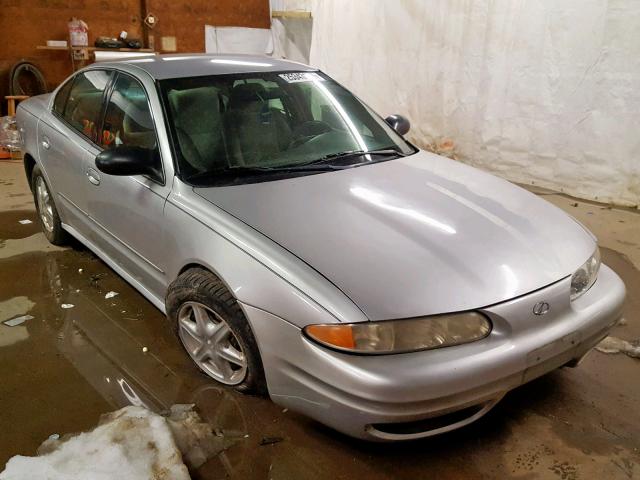 1G3NL52F04C134457 - 2004 OLDSMOBILE ALERO GL SILVER photo 1