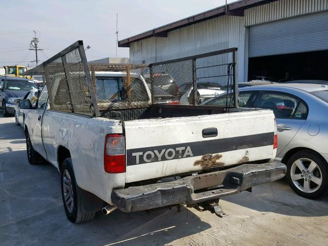 JT4VD10B6P0001570 - 1993 TOYOTA T100 1 TON WHITE photo 3