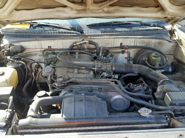 JT4VD10B6P0001570 - 1993 TOYOTA T100 1 TON WHITE photo 7