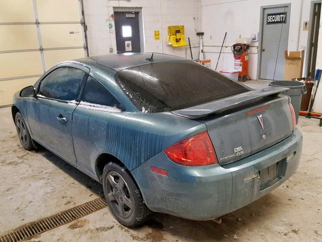 1G2AS18H497189999 - 2009 PONTIAC G5 TEAL photo 3