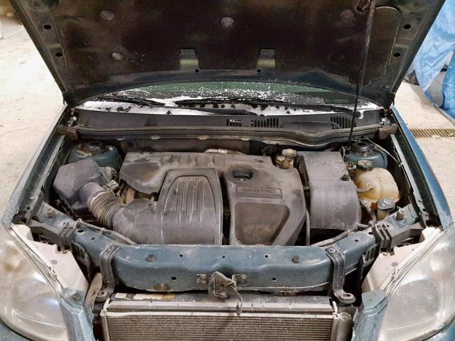 1G2AS18H497189999 - 2009 PONTIAC G5 TEAL photo 7