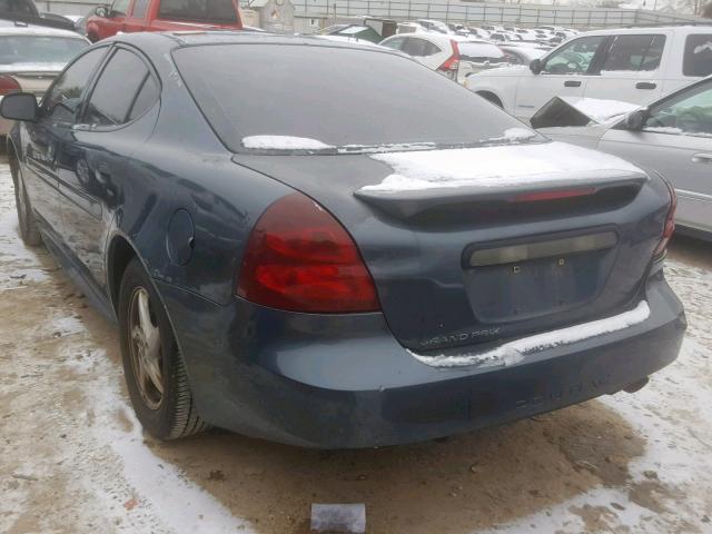 2G2WP552171200160 - 2007 PONTIAC GRAND PRIX BLUE photo 3