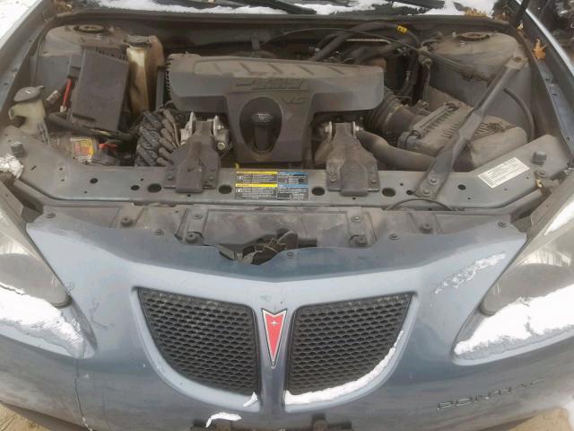 2G2WP552171200160 - 2007 PONTIAC GRAND PRIX BLUE photo 7