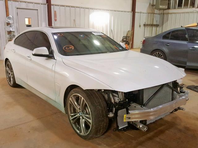 WBA4B1C55GG242287 - 2016 BMW 435 I WHITE photo 1