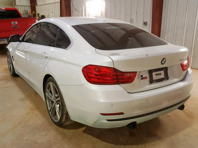 WBA4B1C55GG242287 - 2016 BMW 435 I WHITE photo 3