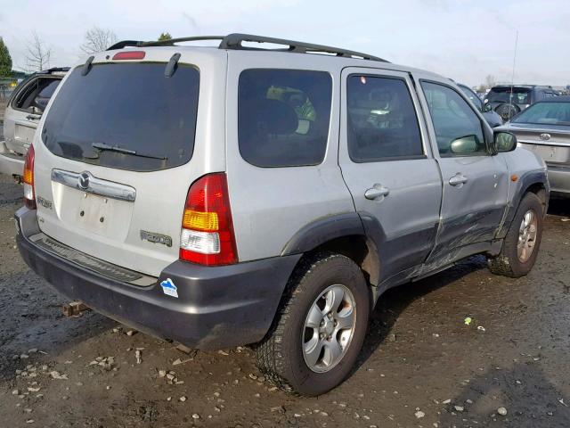 4F2CZ961X3KM38864 - 2003 MAZDA TRIBUTE ES ვერცხლისფერი ფოტო 4