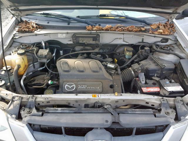 4F2CZ961X3KM38864 - 2003 MAZDA TRIBUTE ES ვერცხლისფერი ფოტო 7