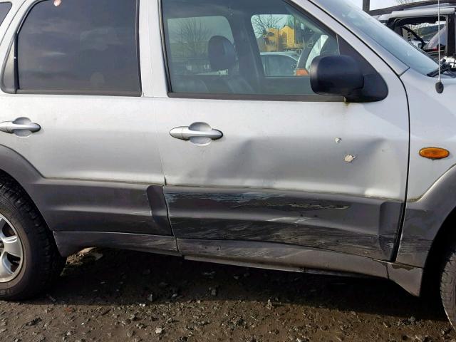 4F2CZ961X3KM38864 - 2003 MAZDA TRIBUTE ES ვერცხლისფერი ფოტო 9