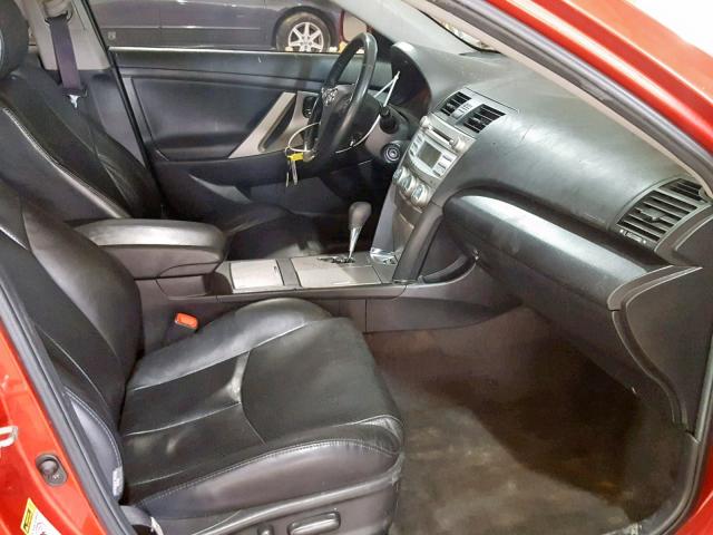 4T1BK46K57U042584 - 2007 TOYOTA CAMRY NEW RED photo 5