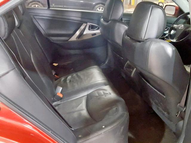 4T1BK46K57U042584 - 2007 TOYOTA CAMRY NEW RED photo 6