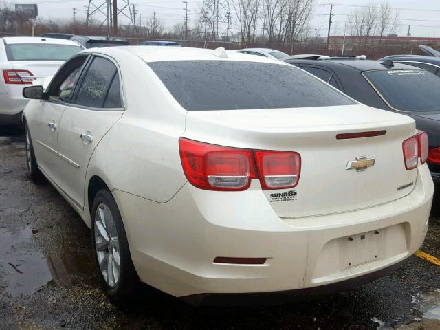 1G11G5SX2DF337238 - 2013 CHEVROLET MALIBU 3LT 白色 照片 3