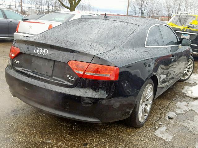 WAULFAFR9BA026503 - 2011 AUDI A5 PREMIUM BLACK photo 4