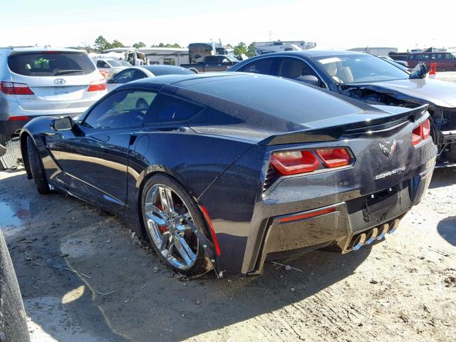 1G1YM2D78E5124000 - 2014 CHEVROLET CORVETTE S GRAY photo 3