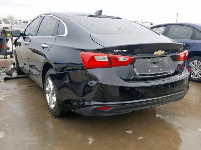 1G1ZB5ST4JF206872 - 2018 CHEVROLET MALIBU LS BLACK photo 3