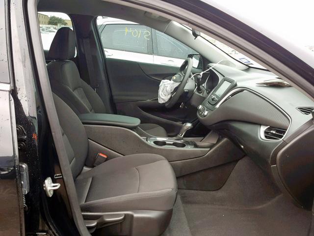 1G1ZB5ST4JF206872 - 2018 CHEVROLET MALIBU LS BLACK photo 5