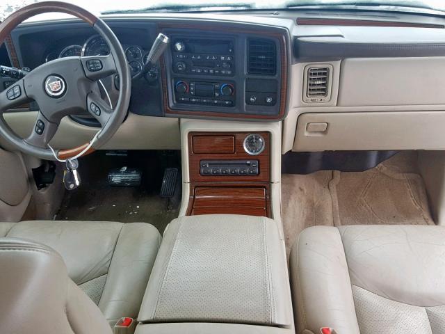 1GYEK63N74R248610 - 2004 CADILLAC ESCALADE L WHITE photo 9