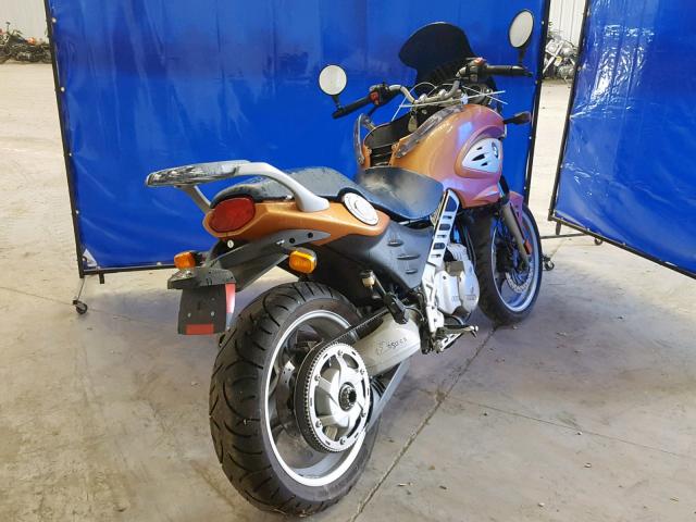 WB10184A13ZH15187 - 2003 BMW F650 CS ORANGE photo 4