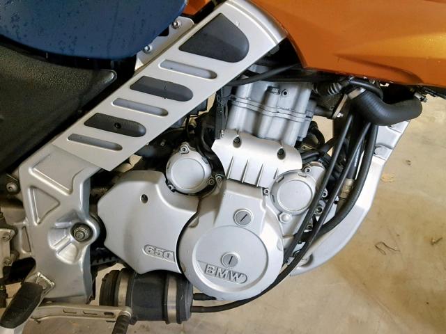 WB10184A13ZH15187 - 2003 BMW F650 CS ORANGE photo 7