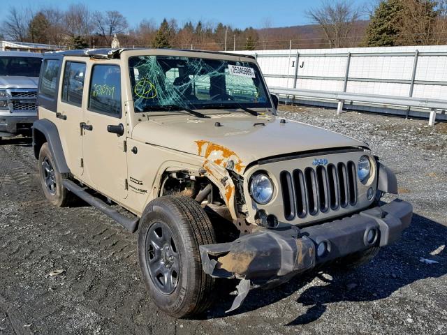 1C4BJWDG1JL808440 - 2018 JEEP WRANGLER U, CREAM - price history, history of  past auctions. Prices and Bids history of Salvage and used Vehicles.