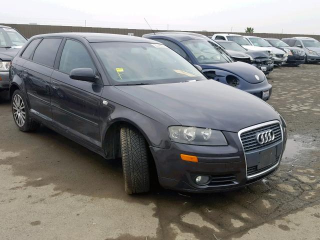 WAUNF78P18A032523 - 2008 AUDI A3 2.0 PRE GRAY photo 1