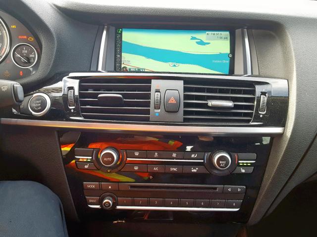 5UXXW3C54G0M90151 - 2016 BMW X4 XDRIVE2 BLACK photo 9