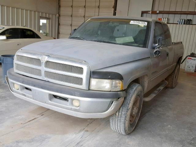 1B7KC23W91J206487 - 2001 DODGE RAM 2500 GRAY photo 2