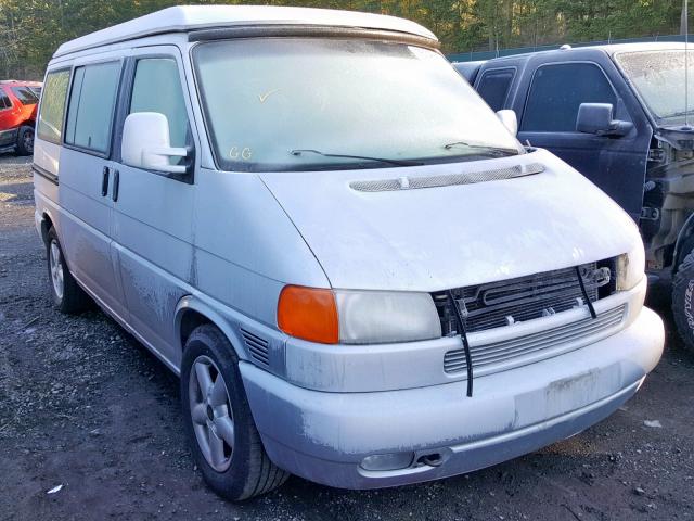 WV2NB47032H071812 - 2002 VOLKSWAGEN EUROVAN MV SILVER photo 1