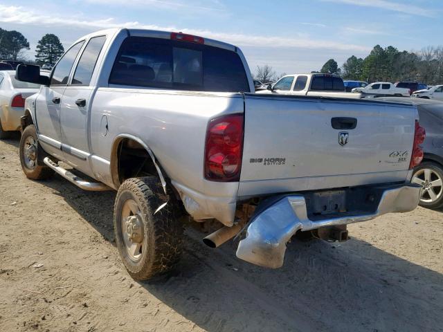 1D7KS28C07J508556 - 2007 DODGE RAM 2500 S ვერცხლისფერი ფოტო 3