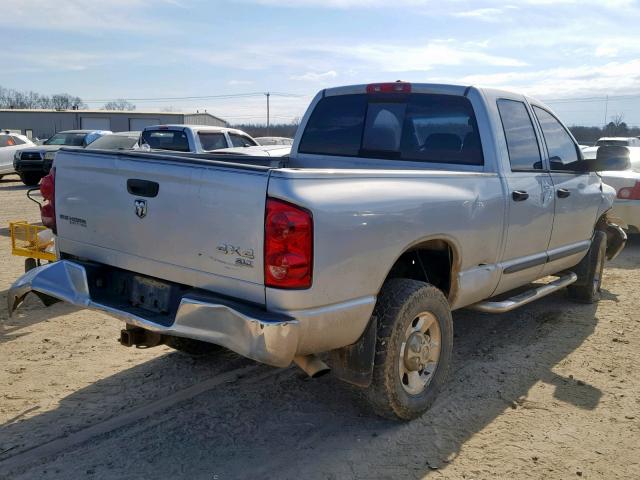 1D7KS28C07J508556 - 2007 DODGE RAM 2500 S ვერცხლისფერი ფოტო 4