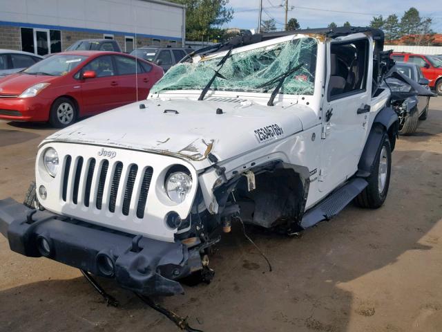 1C4AJWAG9FL520849 - 2015 JEEP WRANGLER S WHITE photo 9