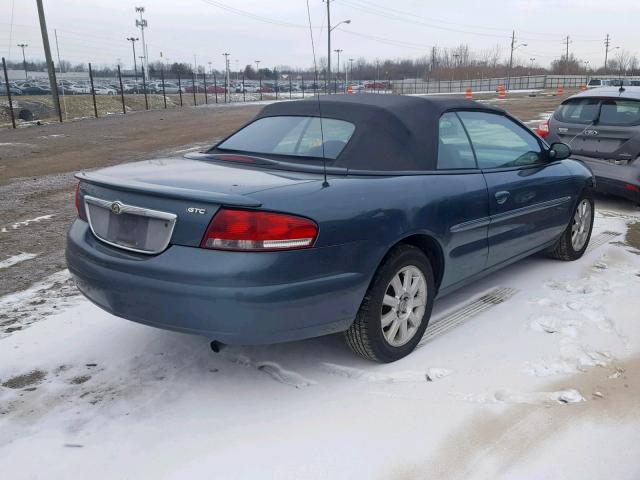 1C3EL75R06N131197 - 2006 CHRYSLER SEBRING GT BLACK photo 4