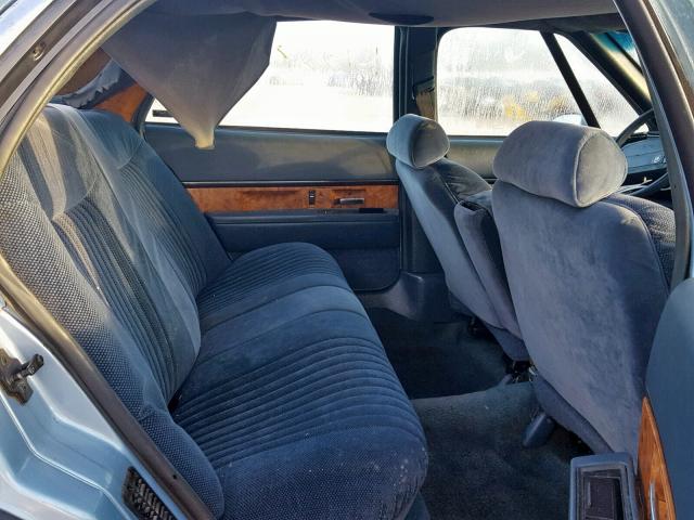 1G4HP53LXPH453700 - 1993 BUICK LESABRE CU BLUE photo 6