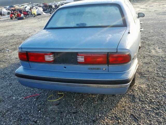 1G4HP53LXPH453700 - 1993 BUICK LESABRE CU BLUE photo 9