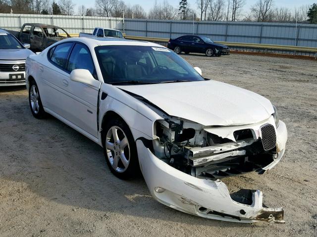 2G2WC55CX81128185 - 2008 PONTIAC GRAND PRIX WHITE photo 1