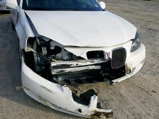 2G2WC55CX81128185 - 2008 PONTIAC GRAND PRIX WHITE photo 9