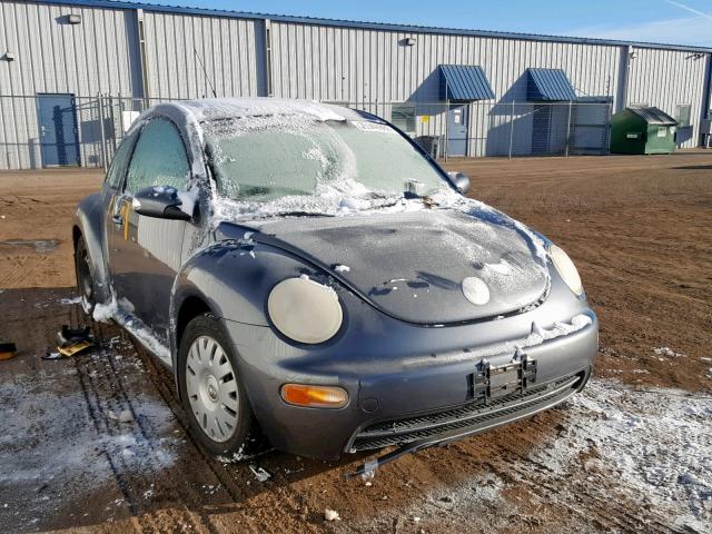 3VWBK31C94M408591 - 2004 VOLKSWAGEN NEW BEETLE Gümüş foto 1