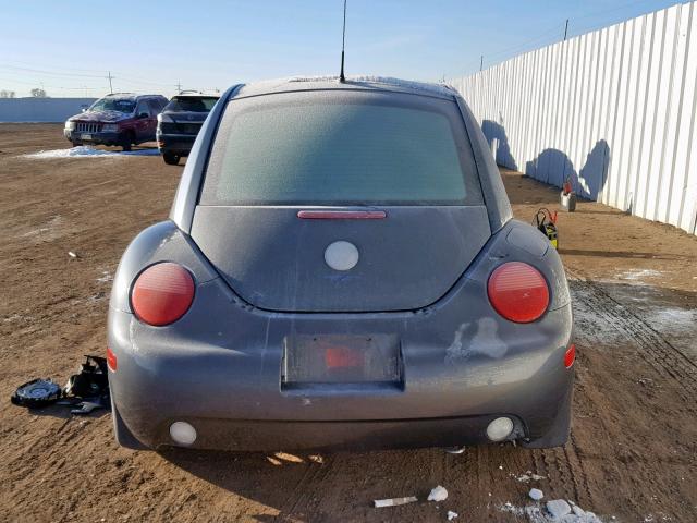 3VWBK31C94M408591 - 2004 VOLKSWAGEN NEW BEETLE Gümüş foto 9