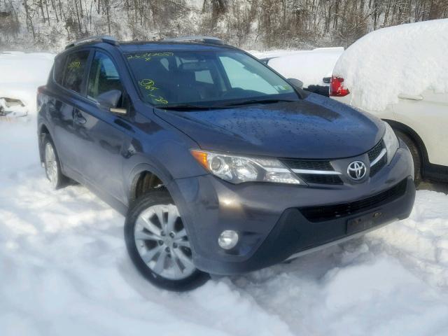 2T3DFREV6DW117169 - 2013 TOYOTA RAV4 LIMIT GRAY photo 1