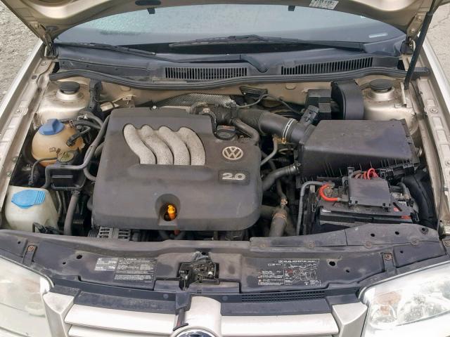 3VWRA69MX4M104962 - 2004 VOLKSWAGEN JETTA GL GOLD photo 7