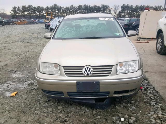 3VWRA69MX4M104962 - 2004 VOLKSWAGEN JETTA GL GOLD photo 9