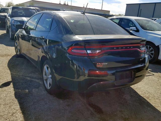 1C3CDFBB9GD689272 - 2016 DODGE DART SXT BLACK photo 3