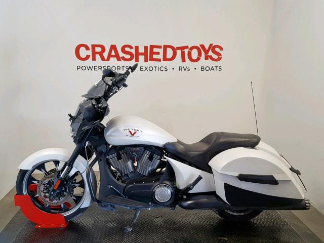 5VPDB36N0G3049838 - 2016 VICTORY MOTORCYCLES CROSS COUN WHITE photo 3