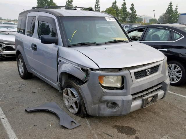 5J6YH28263L005472 - 2003 HONDA ELEMENT DX SILVER photo 1