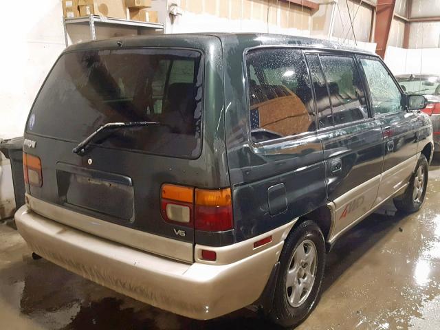 JM3LV5236T0805743 - 1996 MAZDA MPV WAGON GREEN photo 4