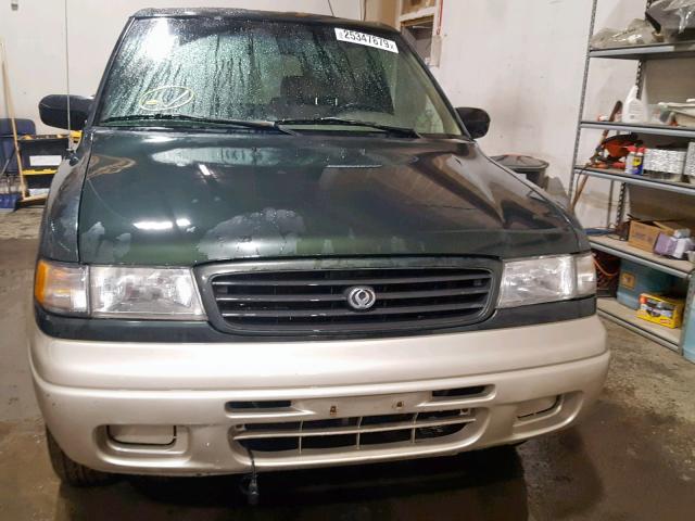 JM3LV5236T0805743 - 1996 MAZDA MPV WAGON GREEN photo 9