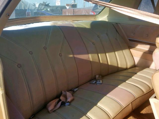 4J57C7G119204 - 1977 BUICK REGAL GOLD photo 6