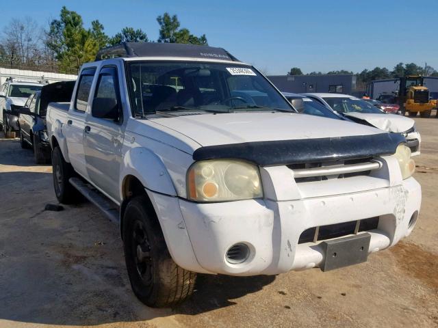 1N6ED27TX4C461133 - 2004 NISSAN FRONTIER C WHITE photo 1