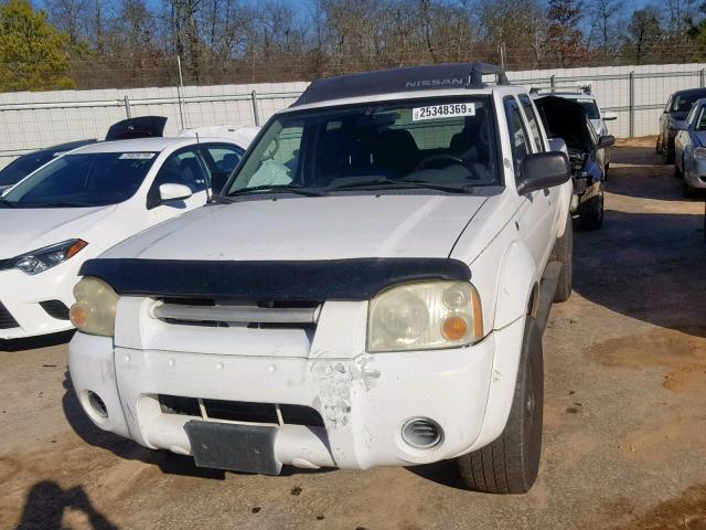 1N6ED27TX4C461133 - 2004 NISSAN FRONTIER C WHITE photo 9