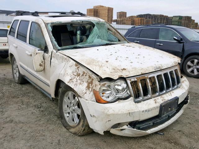 1J8HS58298C117420 - 2008 JEEP GRAND CHER WHITE photo 1